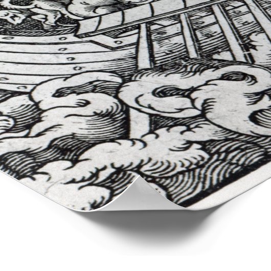 Viking Ship Poster (Hoek)