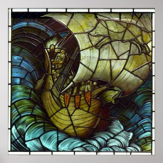 Viking Ship Poster (Voorkant)