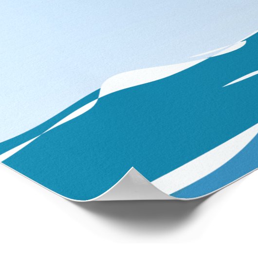 Viking Ship Poster (Hoek)