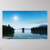 Viking Ship Poster (Voorkant)