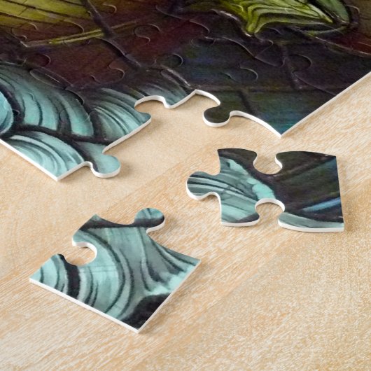 Viking Ship Puzzle Legpuzzel (Zijkant)