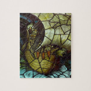 Viking Ship Puzzle Legpuzzel