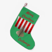 Viking Ship Sailing Thunder_Cove Kleine Kerstsok (Voorkant (Hangend))