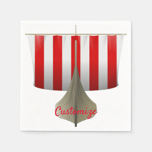 Viking Ship Sailing Thunder_Cove Servet