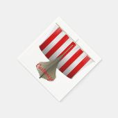 Viking Ship Sailing Thunder_Cove Servet (Hoek)