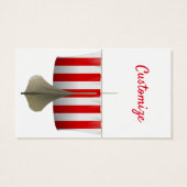 Viking Ship Sailing Thunder_Cove Visitekaartje (Achterkant)