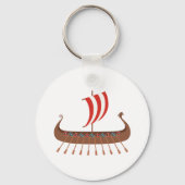 Viking Ship Sleutelhanger (Voorkant)