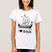 Viking Ship T-shirt (Voorkant)
