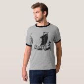 Viking Ship T-shirt (Voorkant volledig)