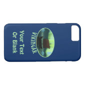Viking Ship under Northern Lights Case-Mate iPhone Case (Achterkant (Horizontaal))