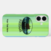 Viking Ship under Northern Lights Case-Mate iPhone Case (Achterkant (horizontaal))