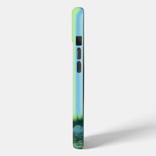 Viking Ship under Northern Lights Case-Mate iPhone Case (Achterkant / Links)