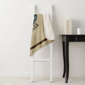 Viking Ship under Northern Lights Sherpa Deken (In situ)