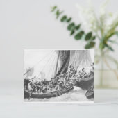 Viking Ships Briefkaart (Staand voorkant)