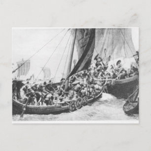 Viking Ships Briefkaart