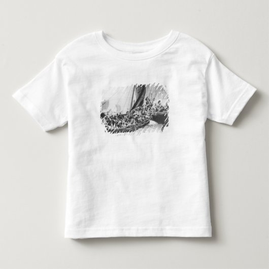 Viking Ships Kinder Shirts (Voorkant)