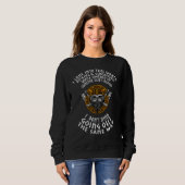Viking Shirt, Noors Man Odin & Walhalla, in deze Trui (Voorkant volledig)