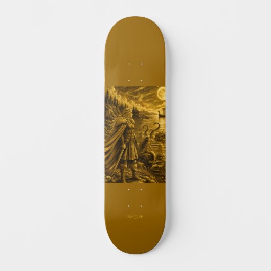 Viking skateboard (Voorkant)