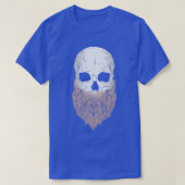 Viking Skull-baard T-shirt (Design voorkant)