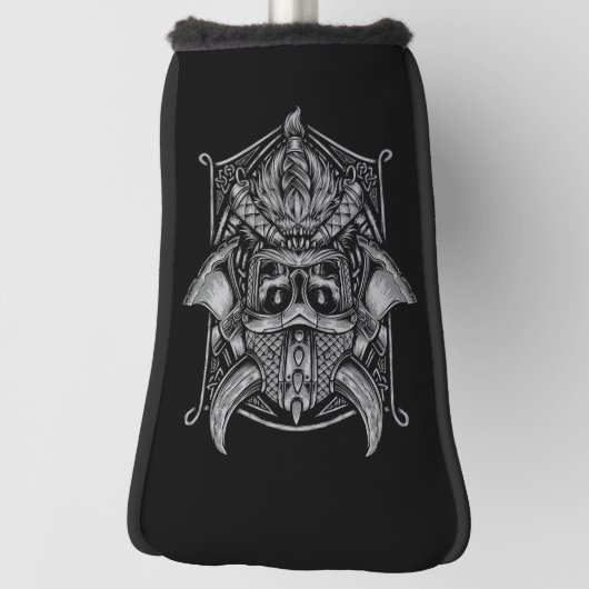Viking Skull Golf Head Hoesje Golfheadcover (Draai 90)