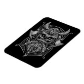 Viking Skull Magnet Magneet (Linkerzijde)