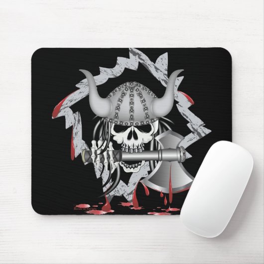 Viking Skull Muismat (Met muis)