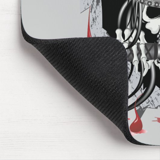 Viking Skull Muismat (Hoek)