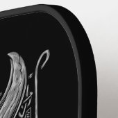 Viking Skull Pickleball Paddle (Links Detail)