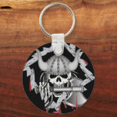 Viking Skull Sleutelhanger (Voorkant)
