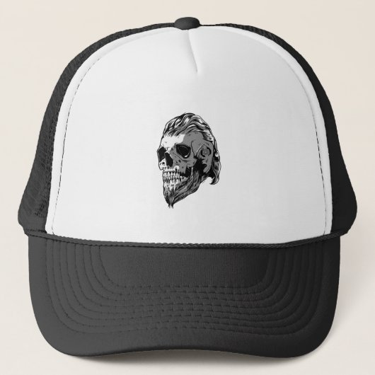 Viking Skull Trucker Pet (Voorkant)