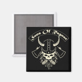Viking Sons van Ragnar 03 #USAPatriotGraphics © Magneet (Voorkant / Achterkant)