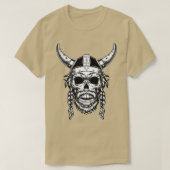 Viking strijder schedel Classic TShirt (Design voorkant)