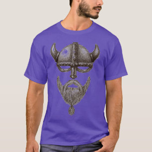 Viking Style bebaard krijger T-shirt