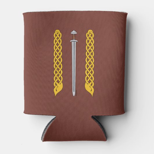 Viking Sword en Plaitwork Blikjeskoeler (Voorkant)
