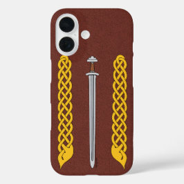 Viking Sword en Plaitwork Hoesje-Mate iPhone Case