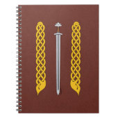 Viking Sword en Plaitwork Notitieboek (Voorkant)
