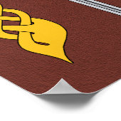 Viking Sword en Plaitwork Poster (Hoek)