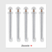 Viking Sword Sticker (Vel)