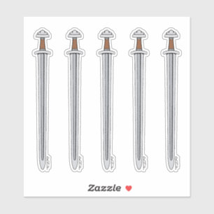Viking Sword Sticker