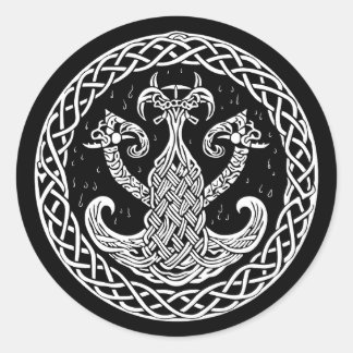 Viking Symbool Ronde Sticker
