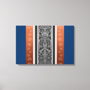 Viking Tattoo Canvas Afdruk