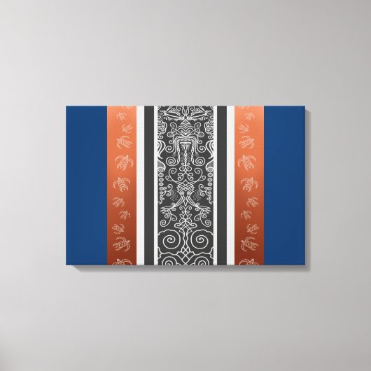 Viking Tattoo Canvas Afdruk (Voorkant)