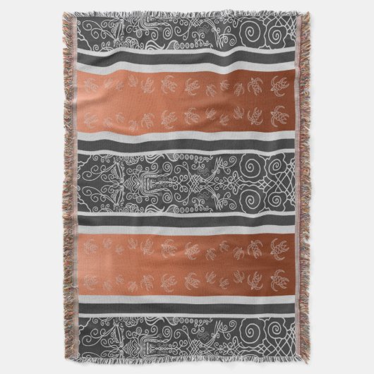 Viking Tattoo Deken (Voorkant Verticaal)