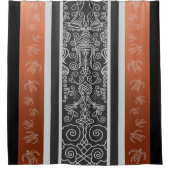 Viking Tattoo Douchegordijn (Voorkant)