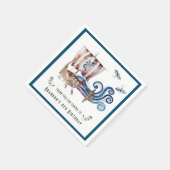 Viking Thmed Birthday Party Servet (Hoek)