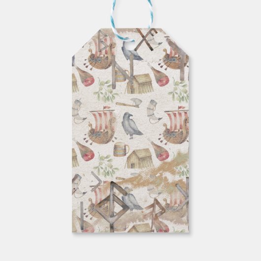 Viking Threadparty bedankt voor je steun Cadeaulabel (Achterkant)