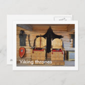 Viking thrones briefkaart (Voorkant / Achterkant)