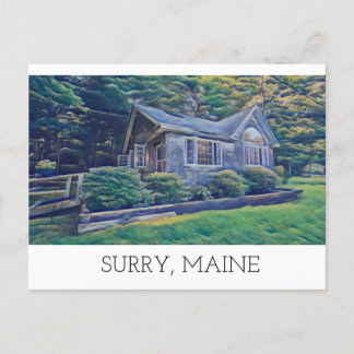 Viking Trail Cabin Briefkaart