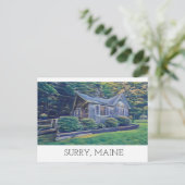 Viking Trail Cabin Briefkaart (Staand voorkant)