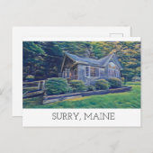 Viking Trail Cabin Briefkaart (Voorkant / Achterkant)